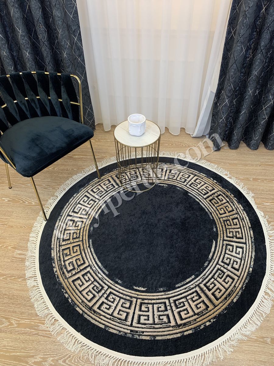 Zjd21112 802 Fuji Yuvarlak Lateks Taban S Modern Hali